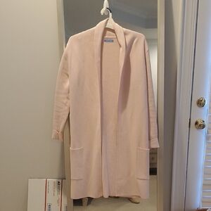 The Long Travel Coat | Light Pink - Burgess